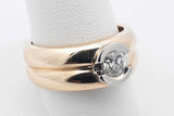 0.35ctw Diamond Band Ring In 14k Yellow Gold 11.8 Grams Size 9.5 Eb1025pcrsa