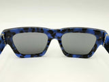 Versace Classic Top Sunglasses In Havana Blue Fw1224crsa