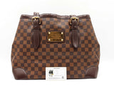 Louis Vuitton Hampstead Mm Bag In Damier Ebene Coated Canvas Fw0626irxdu