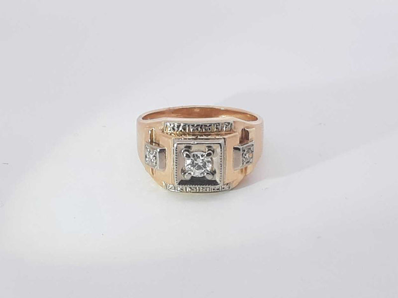 .30ctw Diamonds 14k Yellow Gold 8.3 Grams Ring Size 9.5 Sd0725oizsa