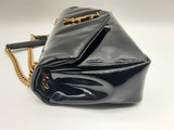 Yves Saint Laurent Ysl Calypso Black Patent Leather Crossbody Bag Do0524lxzxde