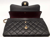 Chanel Classic Double Flap Caviar Jumbo Black Handbag Aa0725rrxz