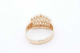 0.28cttw Diamond Ring In 14k Yellow Gold 5.8 Grams Size 8 Eb0726pxzde