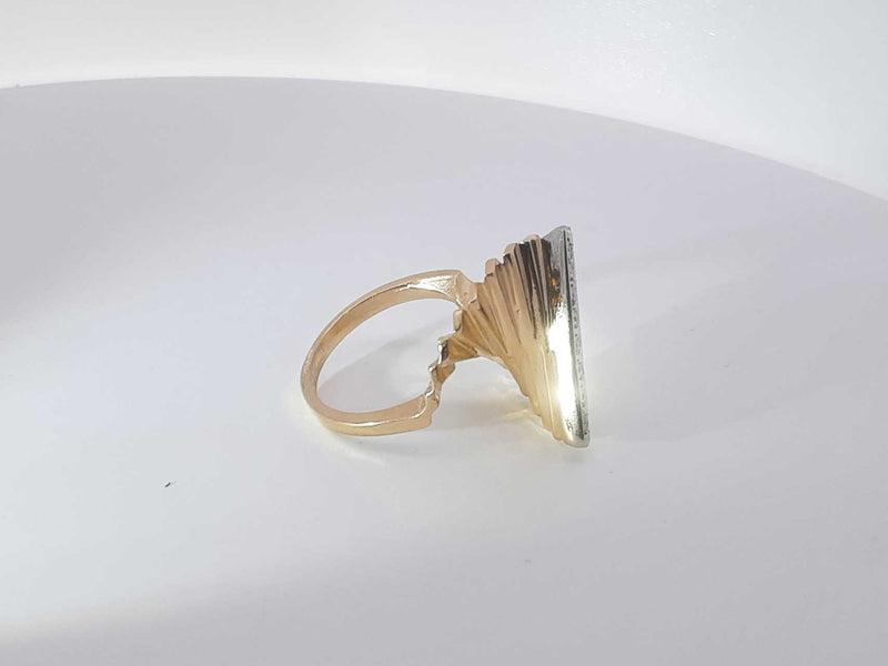 .20ctw Diamonds 14k Yellow Gold 8.9 Grams Rings Size 7 Sd0825wozsa