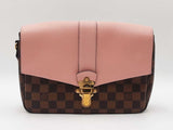 Louis Vuitton Clapton Pm In Damier Ebene Canvas & Magnolia Leather Fw0426pzxdu