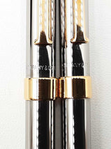 Tiffany & Co. T Clip Ballpoint Pen & Mechanical Pencil Set Fw1025crdu