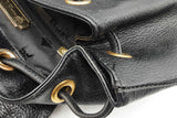 Mcm Black Leather Backpack Eb0726lcrdu