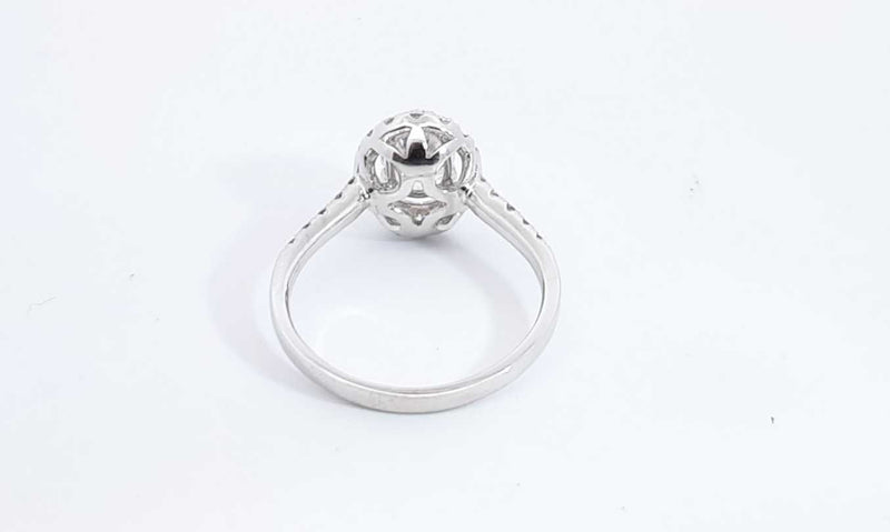 Approx. 2.36ctw Lab Grown Diamond Ring In 14k White Gold Size 9.75 Ebowxzdu