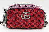 Gucci Gg Monogram Marmont Multicolor Canvas Camera Crossbody Bag Eb0526exzde