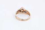 0.25ctw Diamond Ring In 14k Yellow Gold 3.5 Grams Size 6 Eb0225lrrsa