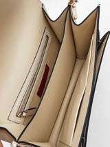 Valentino Garavani Cabana Shoulder Bag In Ivory Leather Fw0626wrxdu