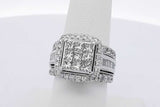 1.33cttw Diamond Ring In 10k Yellow Gold 9.2 Grams Size 6.5 Eb0526cxzsa