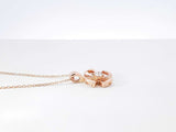 Bvlgari Fiorever Diamond & 18 Rose Gold Pendant Necklace 4.2 Grams 18 Inch Fw0726wpxdu