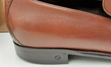 Gucci Brown Leather Loafers Size 10.5 D Eb0324wxzdu