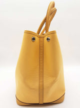 Hermes Garden Party 36 Jaune Yellow Canvas Leather Tote Bag Do0226oxzxde