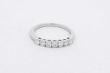 0.49cttw Lab Grown Diamond Ring In 14k White Gold 2.5 Grams Size 7 Eb0826prxsa