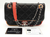 Chanel Cuba Color Flap Black Quilted Leather Shoulder Bag Do0525oxzxde