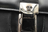 Versace Medusa Black Leather Clutch Organizer Eb1025wxzsa