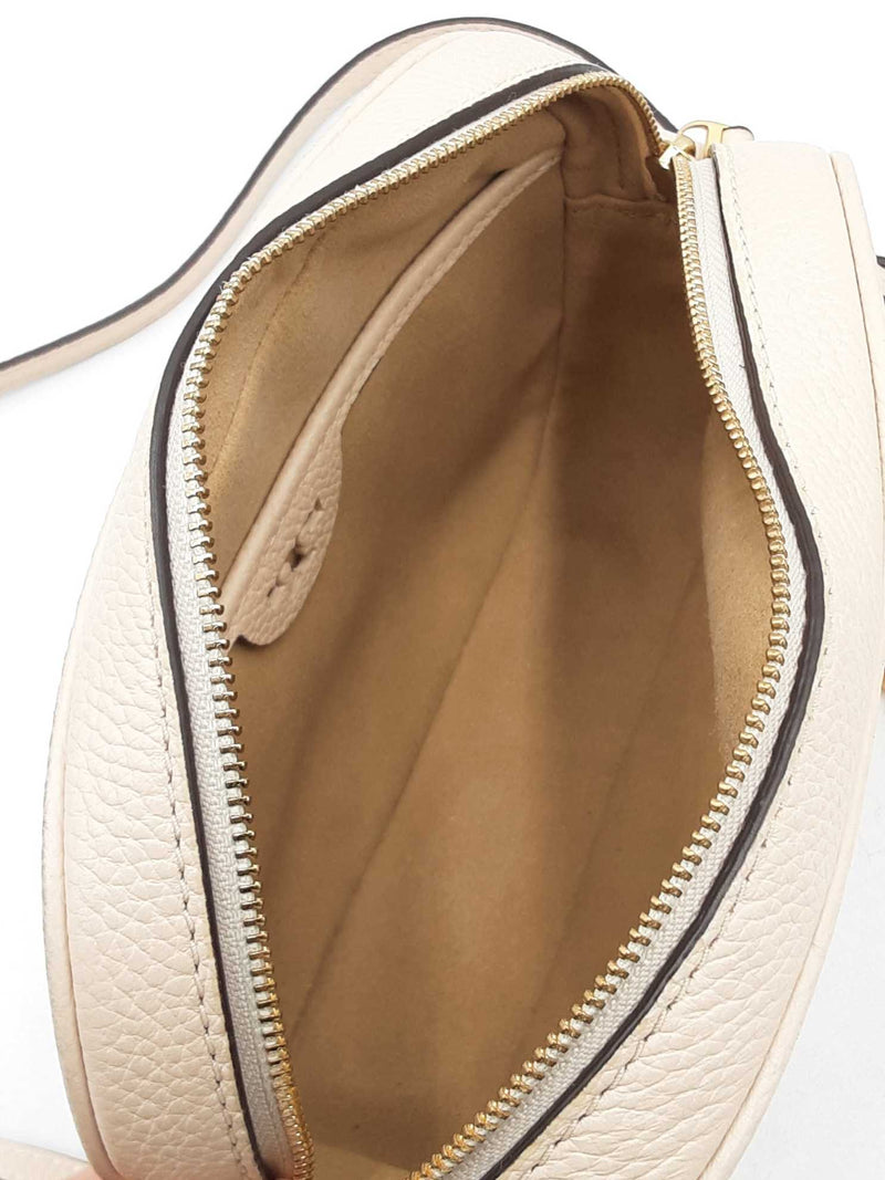 Tory Burch Camera Bag In Beige Leather Fw0925crdu