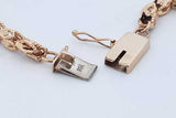 14k Yellow Gold Turkish Link Bracelet 6.2 Grams 7.5 Inch Eb0426orxde
