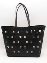 Michael Kors Eliza Tote Black Handbag Aa0326pzsa