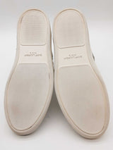 Saint Laurent Paris White Leather Sl/01h High Top Sneakers Size 40 Eb0925lwxde