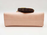 Louis Vuitton Onthego East West Pearl Pink Handbag Sd0126orzxde