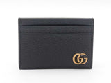 Gucci Gg Marmont Money Clip In Black Calfskin Leather Fw0426lrzdu