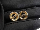 Pavé Diamond & 14k Yellow Gold Halo Earring Enhancers 2.8 Grams Fw0326ozxdu
