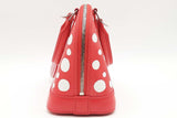 Louis Vuitton X Yayoi Kusama Red Epi Leather Alma Bb Top Handle Bag Eb1225lcxzsa