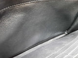 Yves Saint Laurent Ysl Butterfly Cut Out Black Wallet On Chain Do0726wxzde