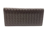 Bottega Veneta Black Intrecciato Long Wallet Sd0726lrzdu
