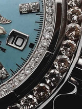 Breitling Chronomat Evolution 3.92 Cttw Diamond & Stainless Steel 44mm Watch Fw0125wzzxdu
