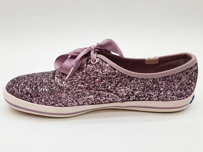 Kate Spade X Keds New York Champion Glitter Purple Shoes Size 5.5m W Do0625lrde