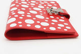 Louis Vuitton X Kusama Infinity Dots Red Epi Leather Notebook Cover Eb0926rxzde