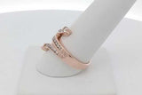 0.68cttw Diamond Ring In 14k Rose Gold 7.2 Grams Size 8.75 Eb1026wxzsa