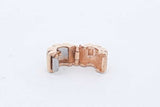 Pandora 14k Yellow Gold Ribbed Clip Charm 2.1 Grams Eb0526lorde