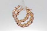 18k Yellow Gold Cuban Link Hoop Earrings 2.5 Grams Eb0926oorsa