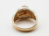 1.21 Cttw Natural Diamonds 14k Yellow Gold 7.5g Ring Size 6.5 Do0626cxzde
