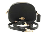 Coach Mini Serena Crossbody Bag In Black Pebble Leather Fw0725wzdu