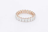 2.64cttw Lab Grown Diamond Eternity Band 14k Yellow Gold 2.4g Size 7 Eb0826erxsa