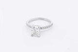 1.18cttw Diamond Ring In Platinum 4.5 Grams Size 5.25 Eb0126oxxzsa