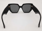 Gucci Gg0956s Large Geometric Black Frame Gray Lens Sunglasses Do0826lrxde
