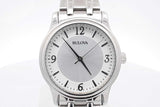Bulova 38mm Quartz Stainless Steel Watch Eb0126rxsa
