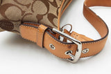 Coach Signature Canvas Baguette Shoulder Bag Eb0726ordu