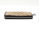Gucci Twins Gg Monogram Canvas Continental Zip-around Wallet Fw0725orzdu