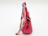 Magenta Pink Mini Bag Charm Do0725ide