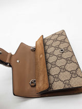 Gucci Gg Supreme Canvas Mini Dionysus Chain Crossbody Eb1225wrxde