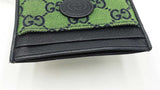 Gucci Monogram Multicolor Card Holder Wallet In Canvas & Leather Fw1026oxzdu