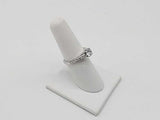 1.27 Dwt Diamond 3.8grams 18k White Gold Size 5.5 Vc0825owrmia